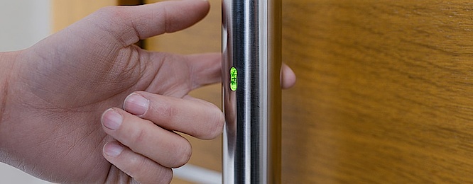 Zutritts­kontrolle bei Elektro Scholz in Jessen (Elster)