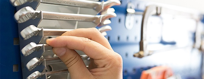 Werkstatt bei Elektro Scholz in Jessen (Elster)